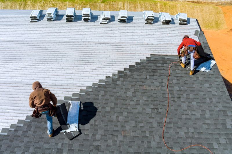 New Asphalt Roof Installation
