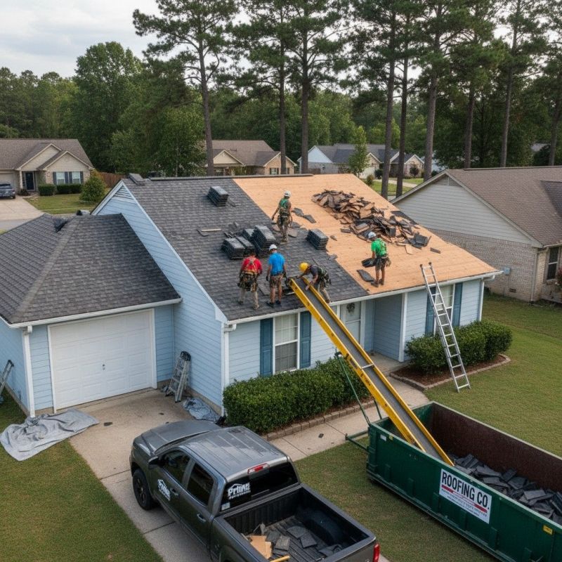 Roof Shingles Replacement Service